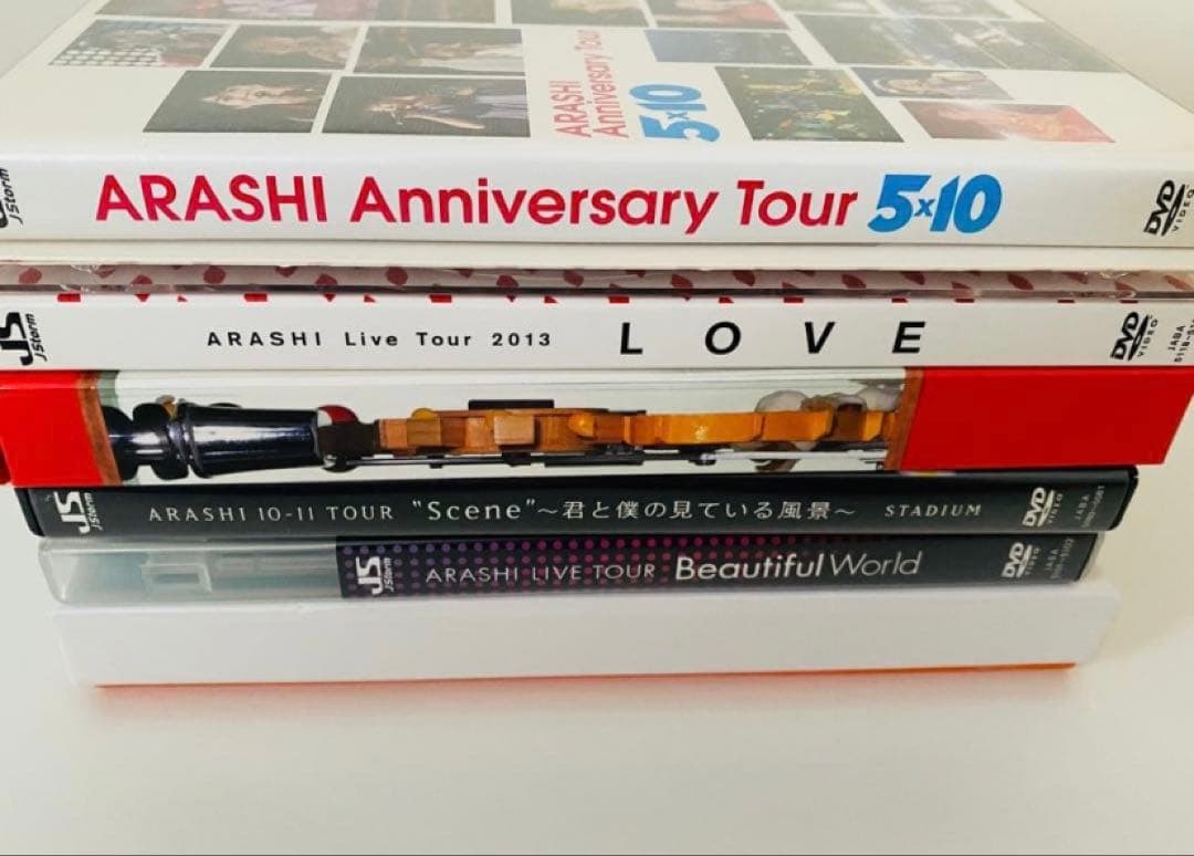 嵐 ARASHI ライブツアー DVDまとめ売り