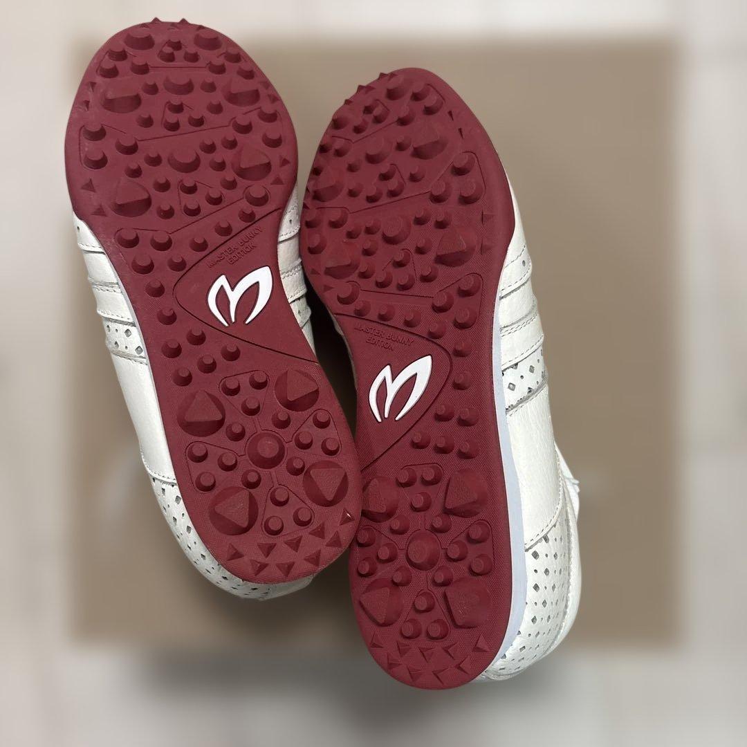 【新品 未使用】タグ付きマスターバニー 24.5 ゴルフ 白