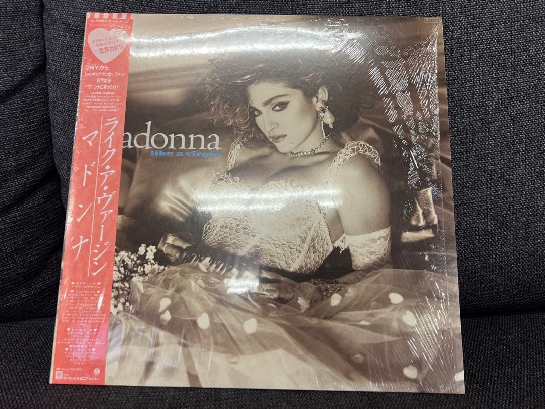 Madonna Like A Virgin 1984 LP洋楽　P-13033