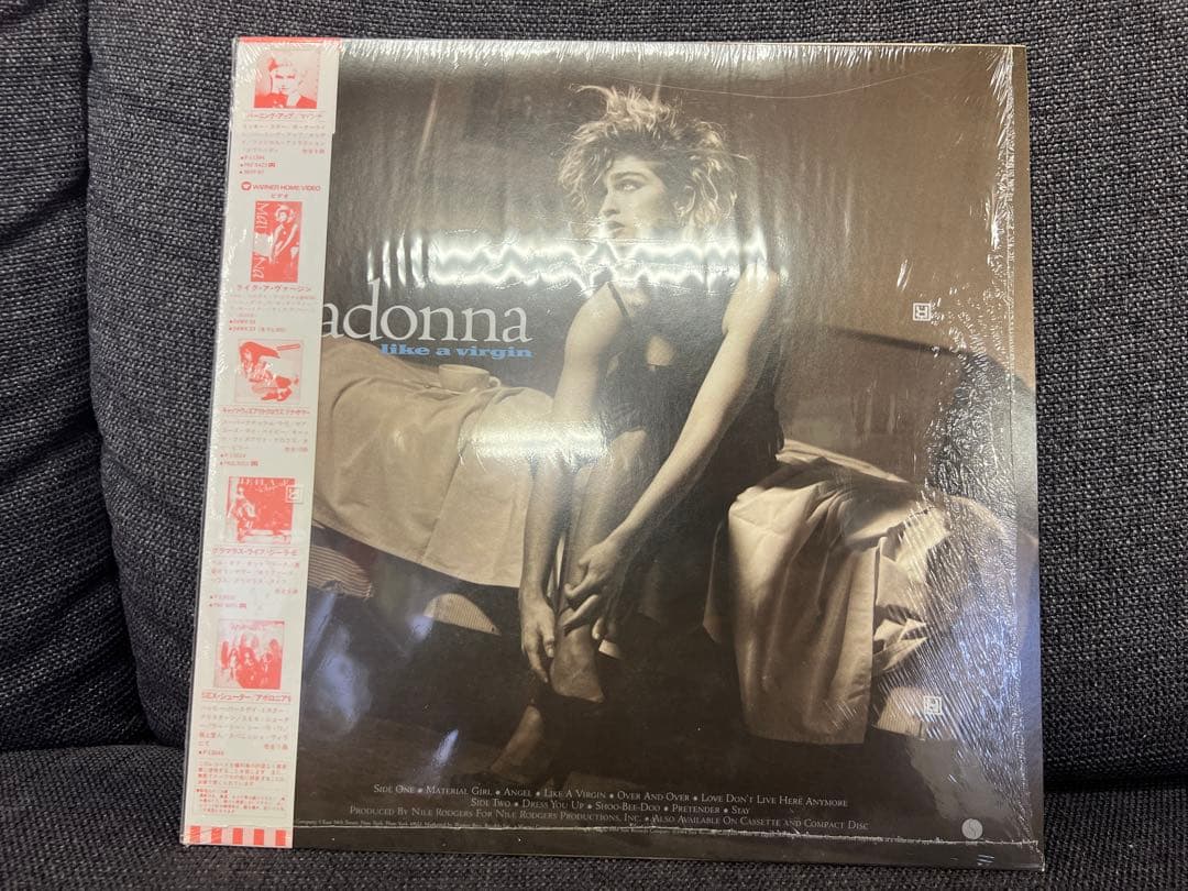 Madonna Like A Virgin 1984 LP洋楽　P-13033