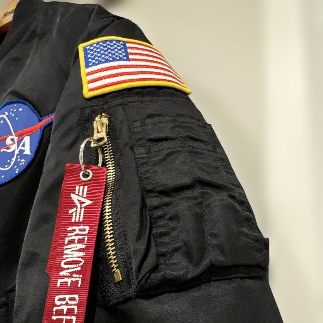 ジャケット・アウター alpha industries MA-1 APOLLO NASA