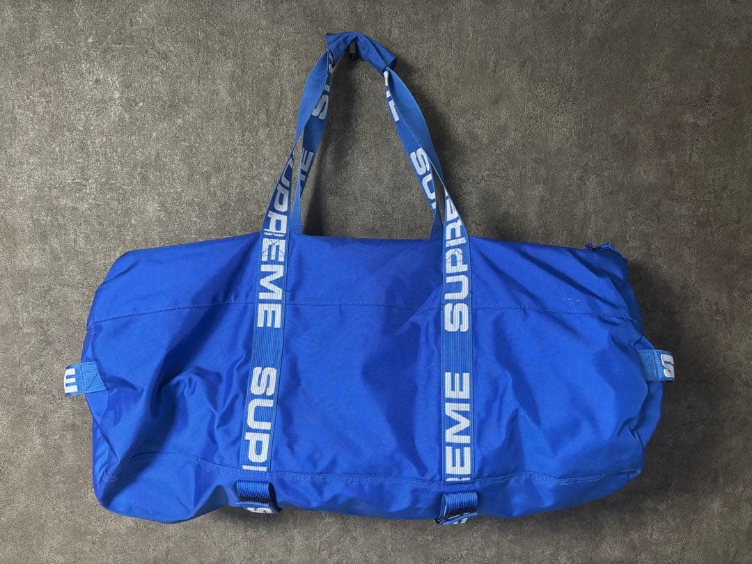 Supreme 18SS LARGE DUFFLE BAG 青