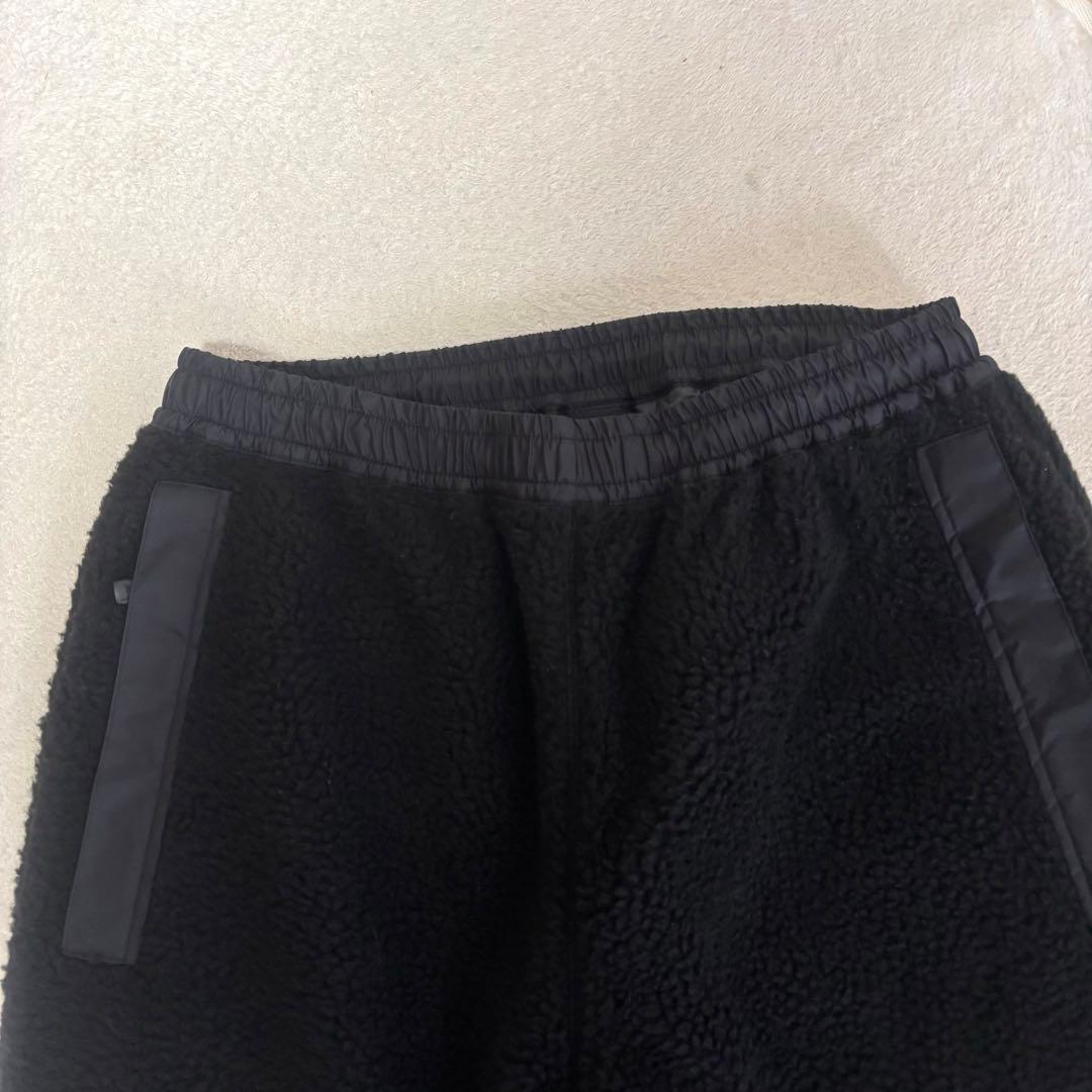 ステューシー GORE WINDSTOPPER ボアパンツ 黒 L