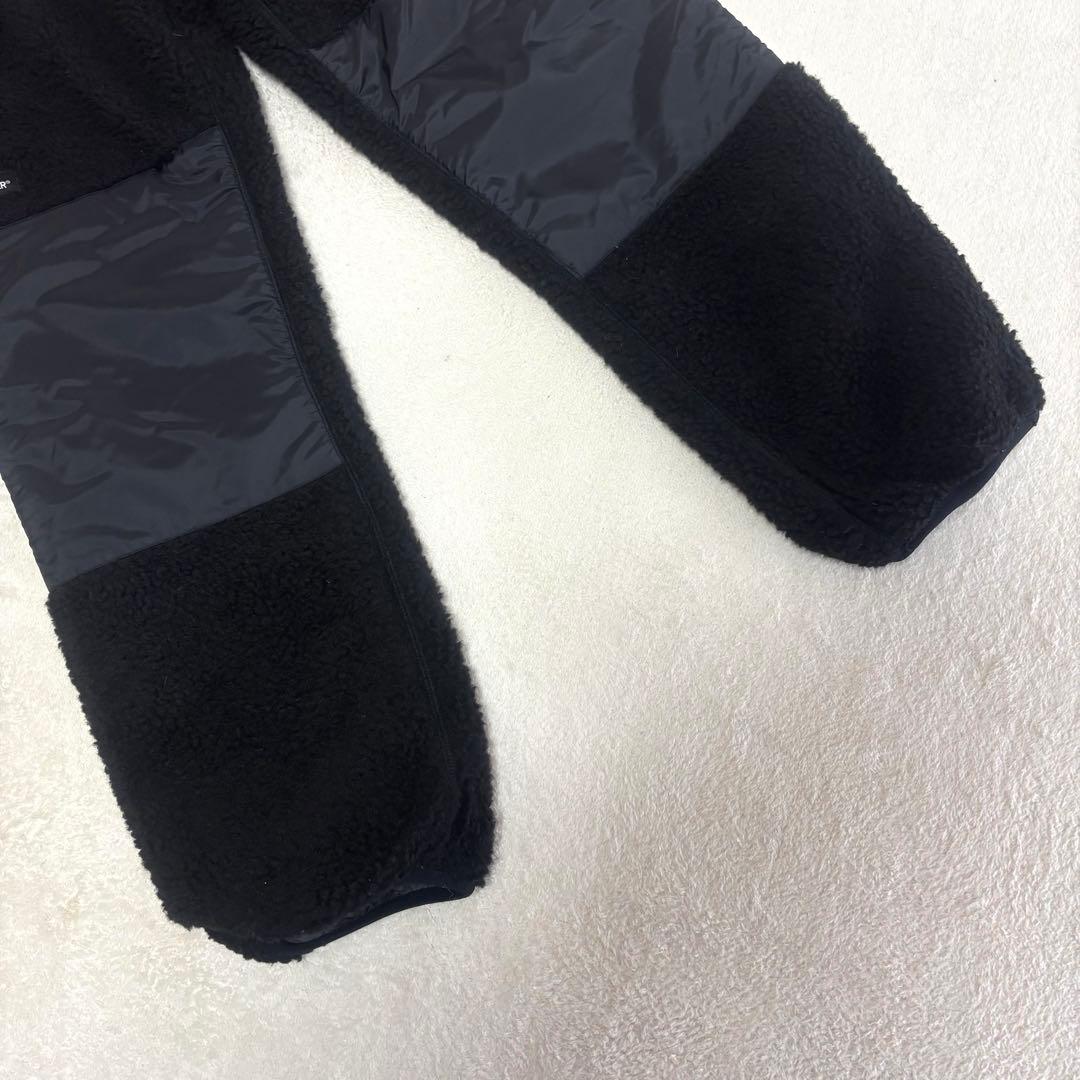 ステューシー GORE WINDSTOPPER ボアパンツ 黒 L
