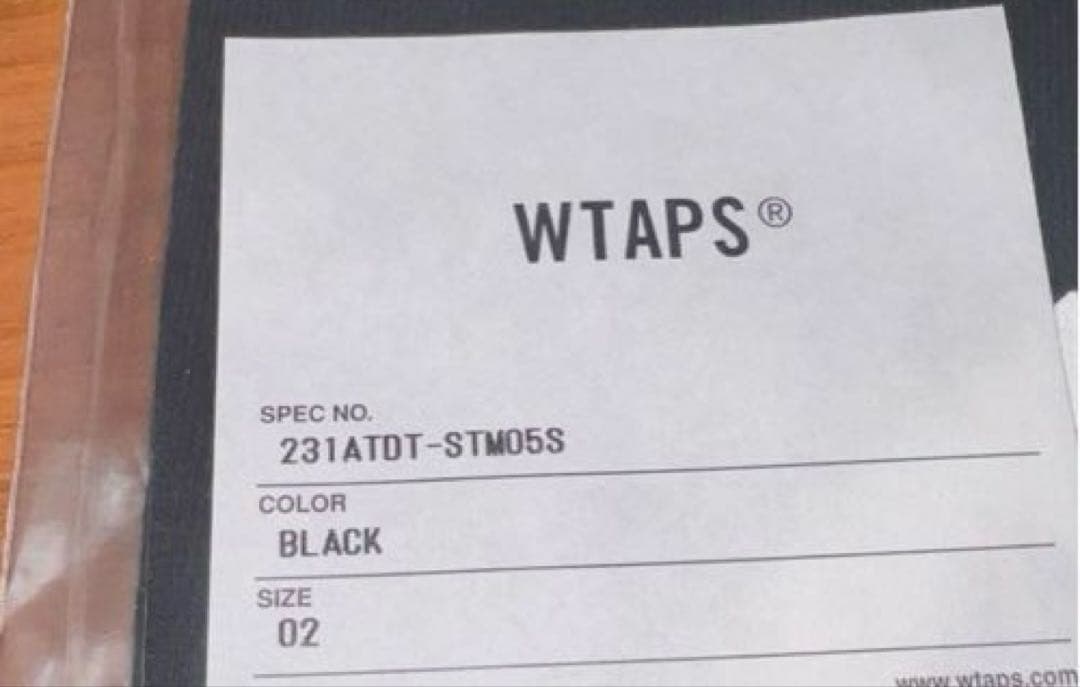 トップス WTAPS DSQD / SS / COTTON BLACK M