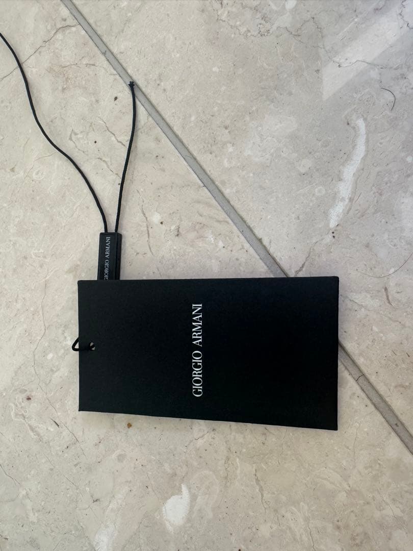 Giorgio Armani 最高級 黒 レザー トラベルバッグ ウィークエンド