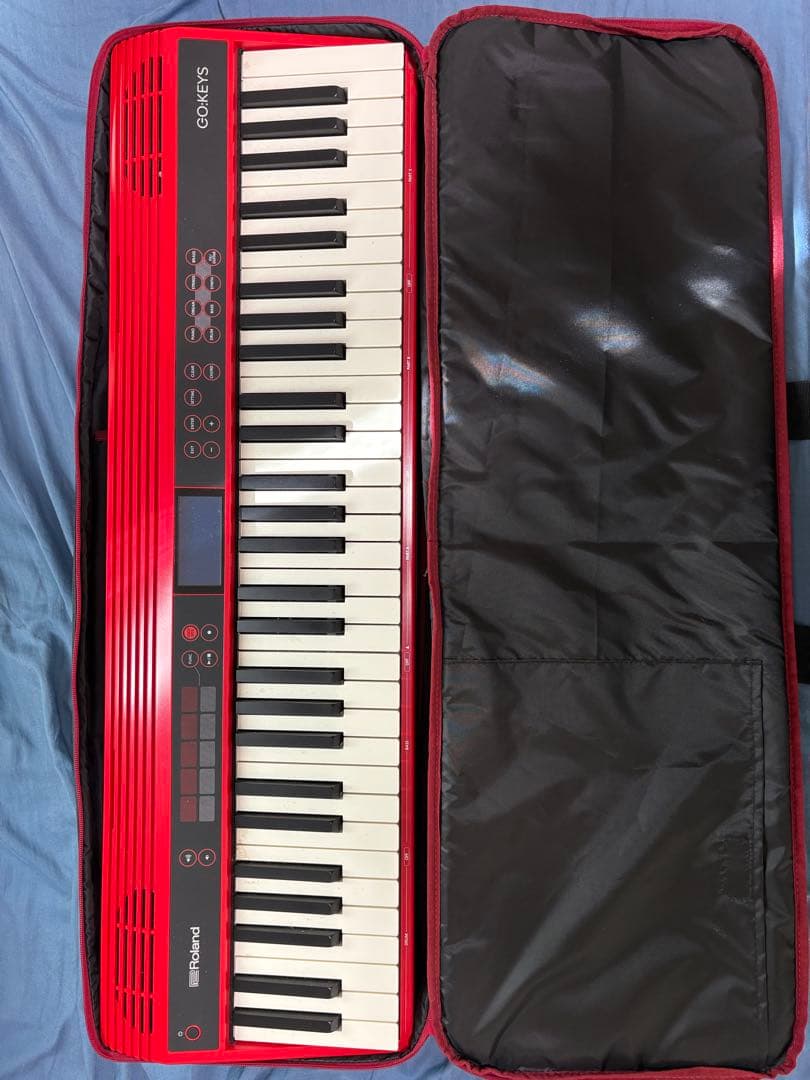 値下げラスト‼️Roland キーボードandケース ブラウン