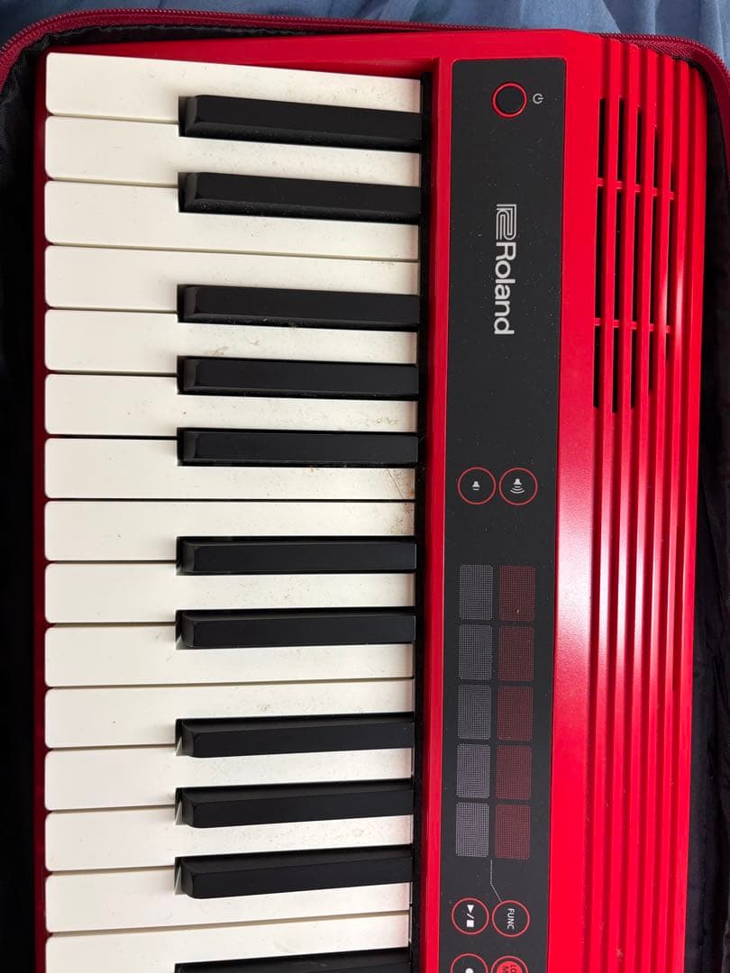 値下げラスト‼️Roland キーボードandケース ブラウン
