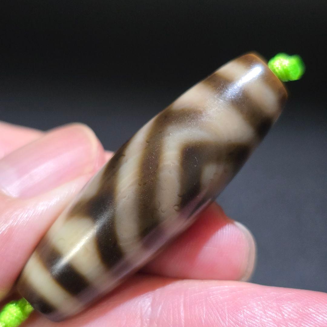 17 老礦　双魚二眼　天珠　天然石　風水　御守り　占い　ブレスレット　ネックレス