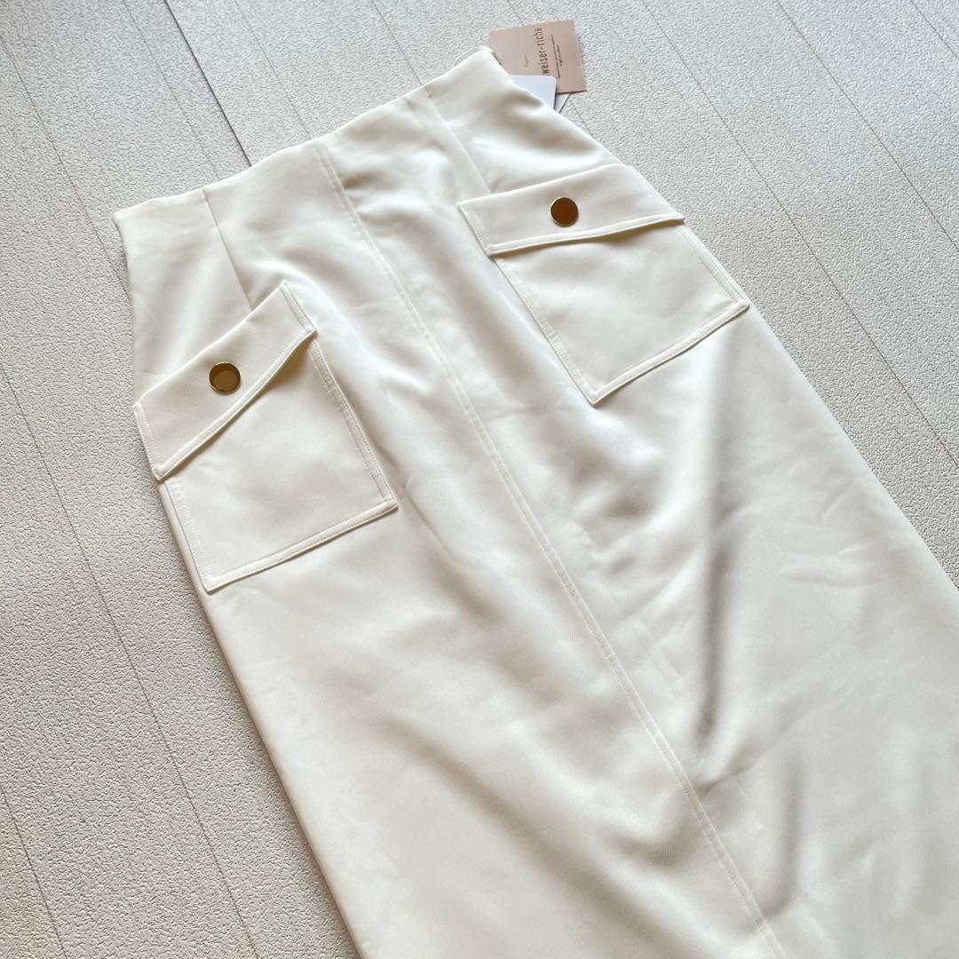 新品タグ付♡apuweiser-riche ポケットディティールタイトスカート