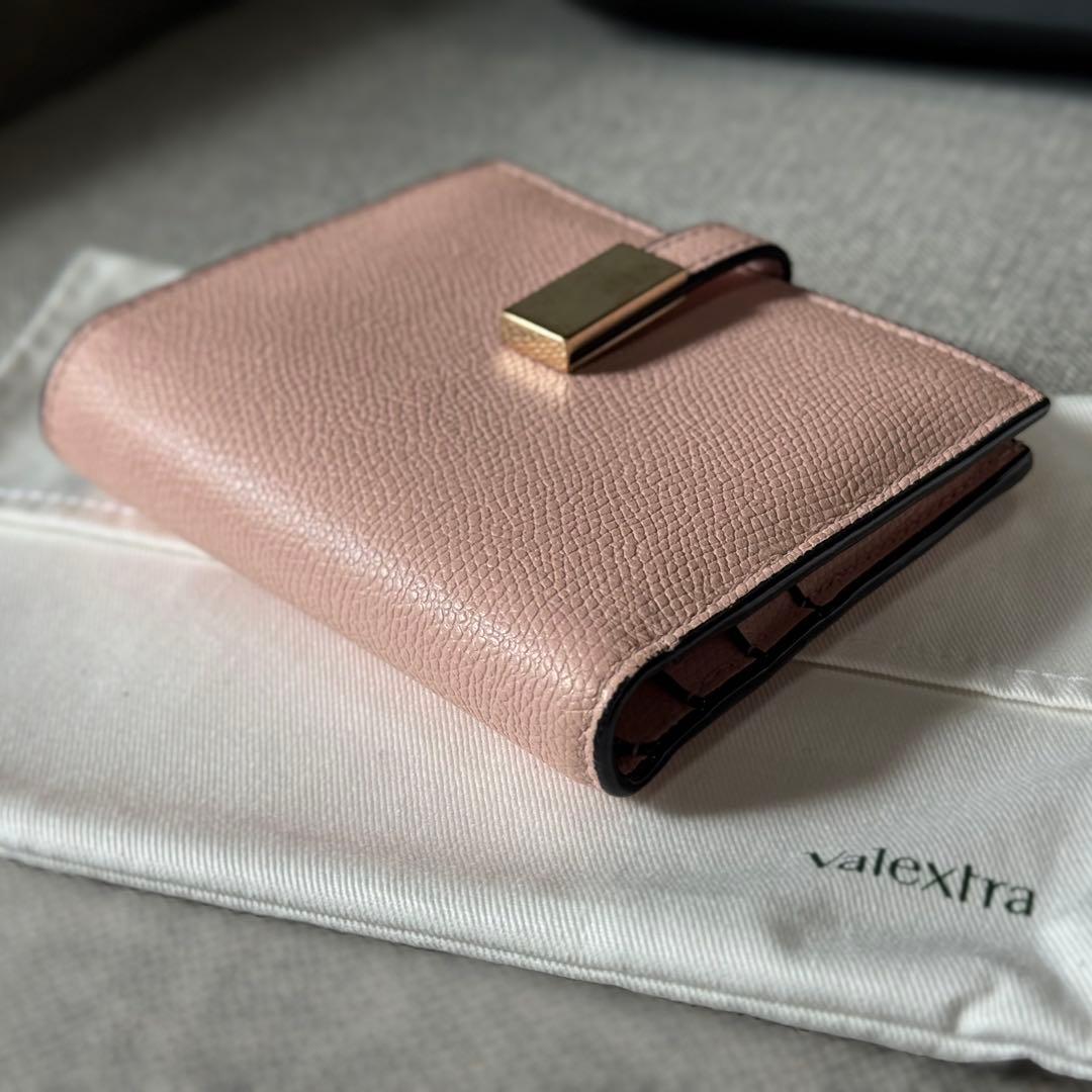 Valextra ヴァレクストラ スモール ウォレット 二つ折り財布