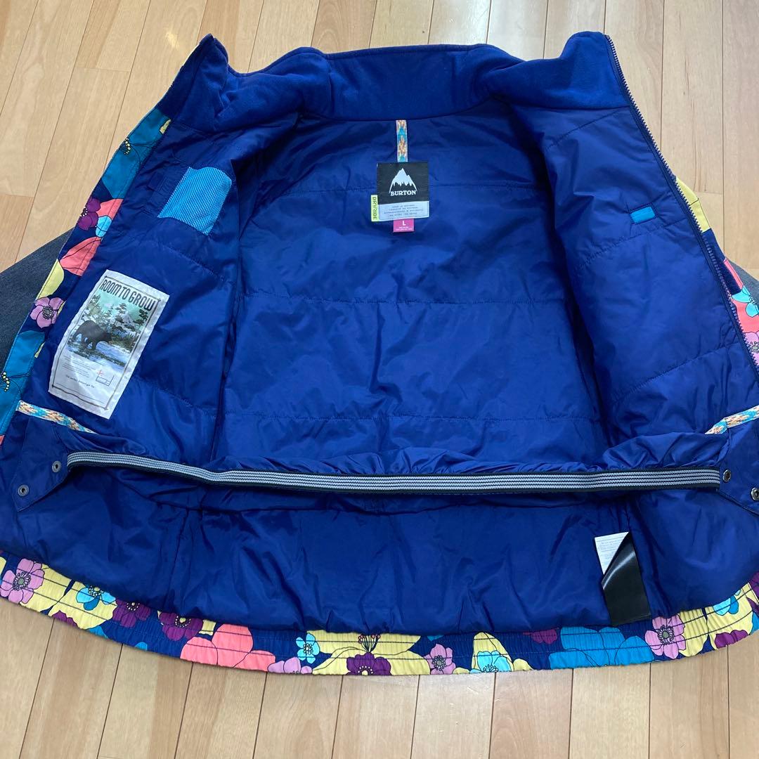美品Burtonバートン　ガールズ　L(150) スノージャケット 女子