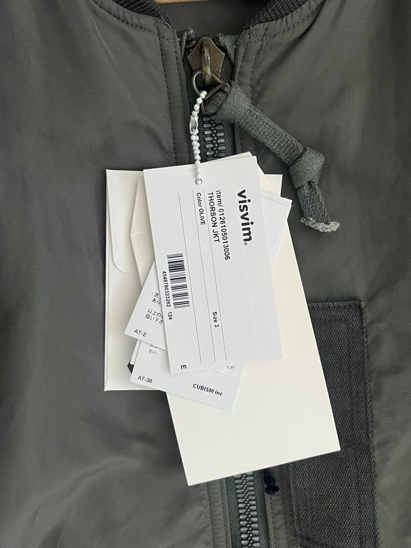 visvim THORSON JKT OLIVE 26ss 3番
