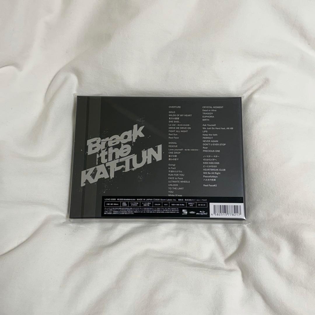 Break the KAT-TUN Blu-ray 新品未開封 即日発送