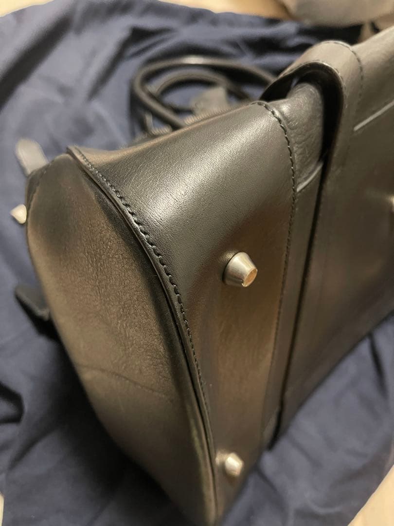 Ralph Lauren Purple Label Ricky ボストンバッグ黒