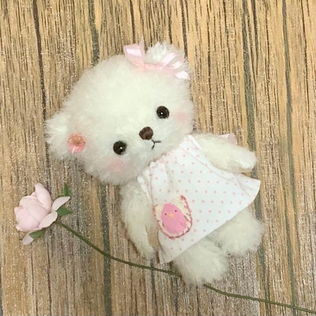 テディベア 可愛いくま 小さな熊 ai.house ハンドメイド ぬいぐるみ
