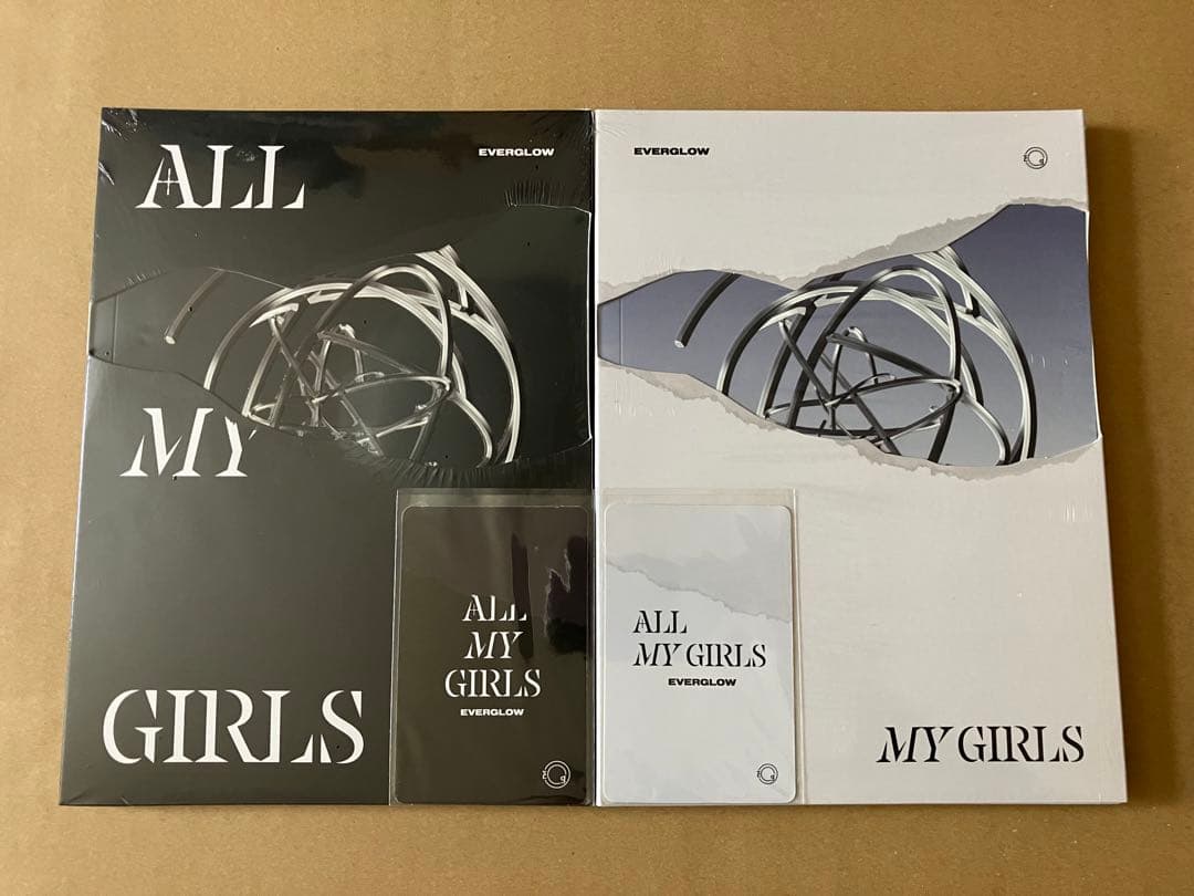 【新品未開封】EVERGLOW ZOMBIE ALL MY GIRLS　4枚