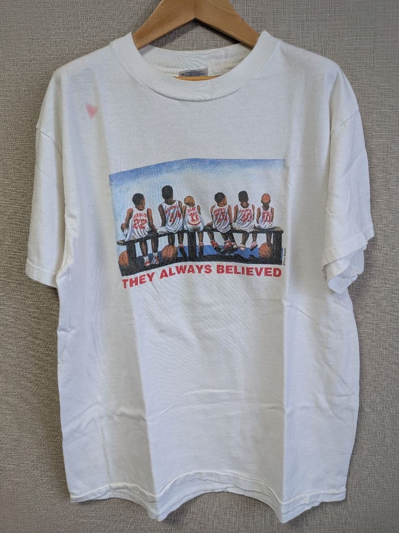 90s Huston Rockets vintage tee USA製