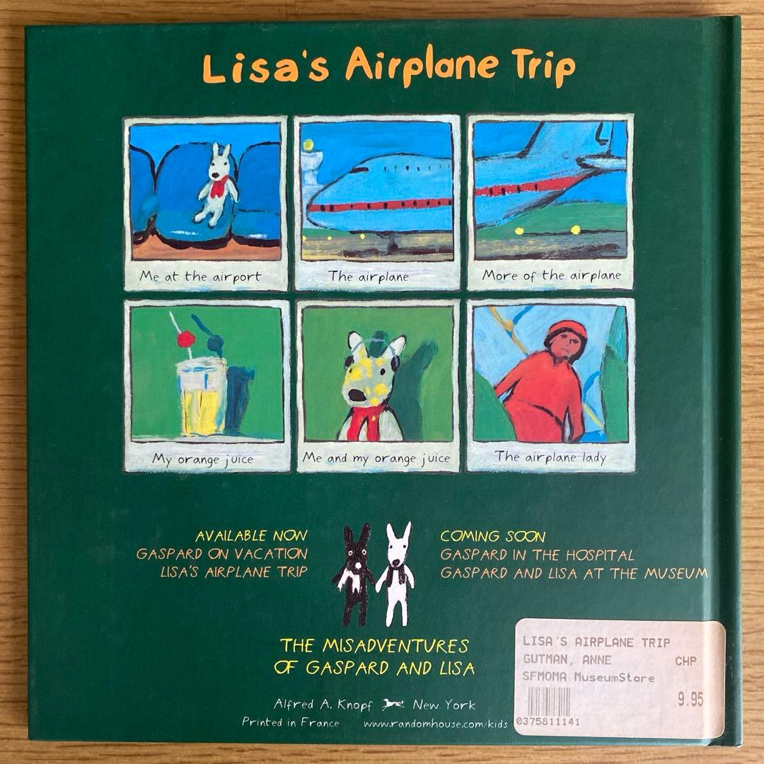 Lisa and Gaspard リサとガスパール 絵本英語版 ４作品
