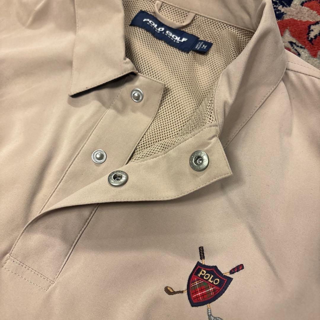90s Ralph Lauren スウィングトップ ベージュ プルオーバー