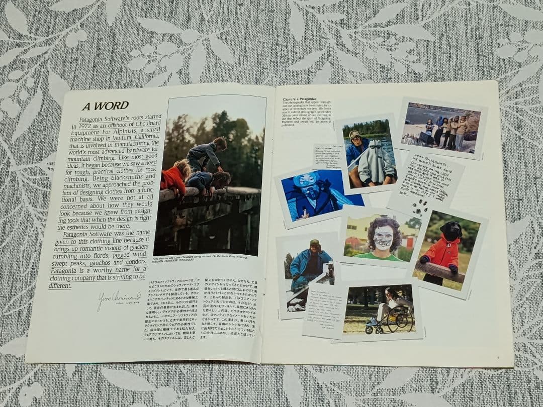 patagoniaカタログ1984~1985 超希少品!