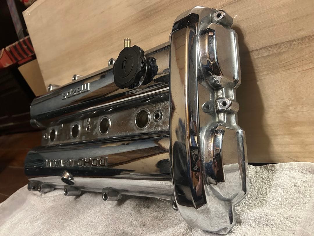 NAロードスター エンジンヘッドカバー メッキ