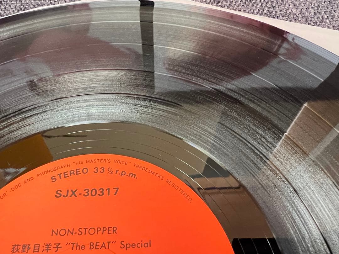 荻野目洋子 NON-STOPPER LP 邦楽　1986年 SJX-30317