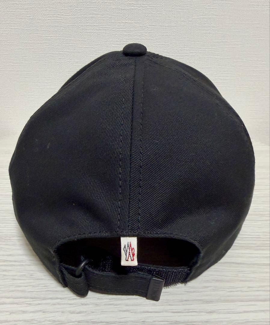 Moncler Grenobleモンクレールグルノーブル　ロゴ　キャップ 黒