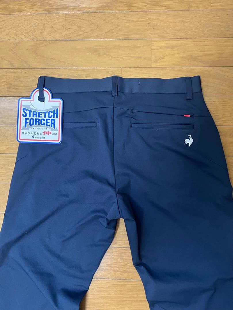 le coq sportif TAPERED ゴルフパンツ ネイビー