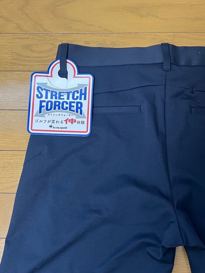 le coq sportif TAPERED ゴルフパンツ ネイビー