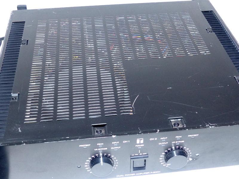 【1875】 TOA P-80DH DUAL POWER AMPLIFIER