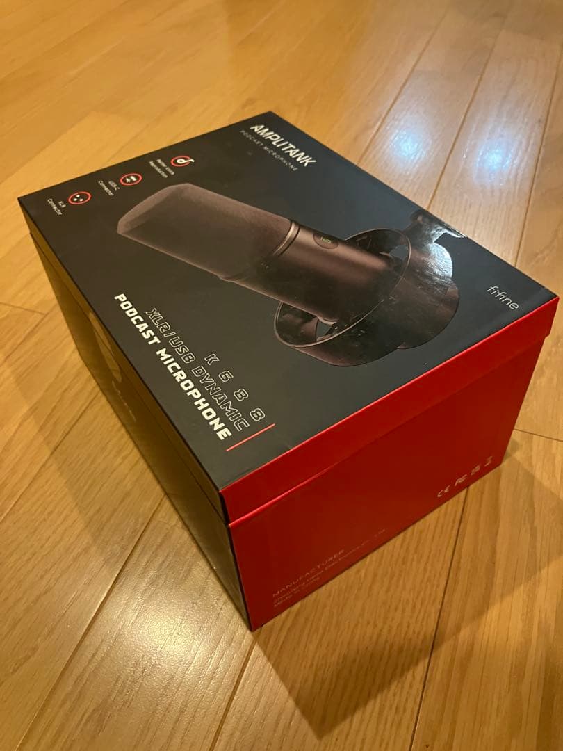 【未使用品】FIFINE K688 ダイナミックマイク USB/XLR対応