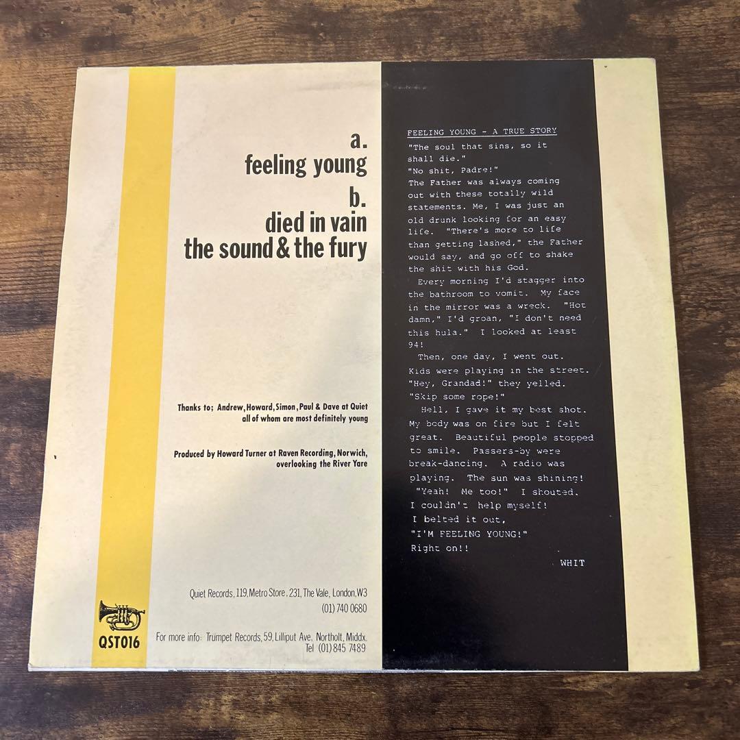 Red Harvest - Feeling Young 12インチ