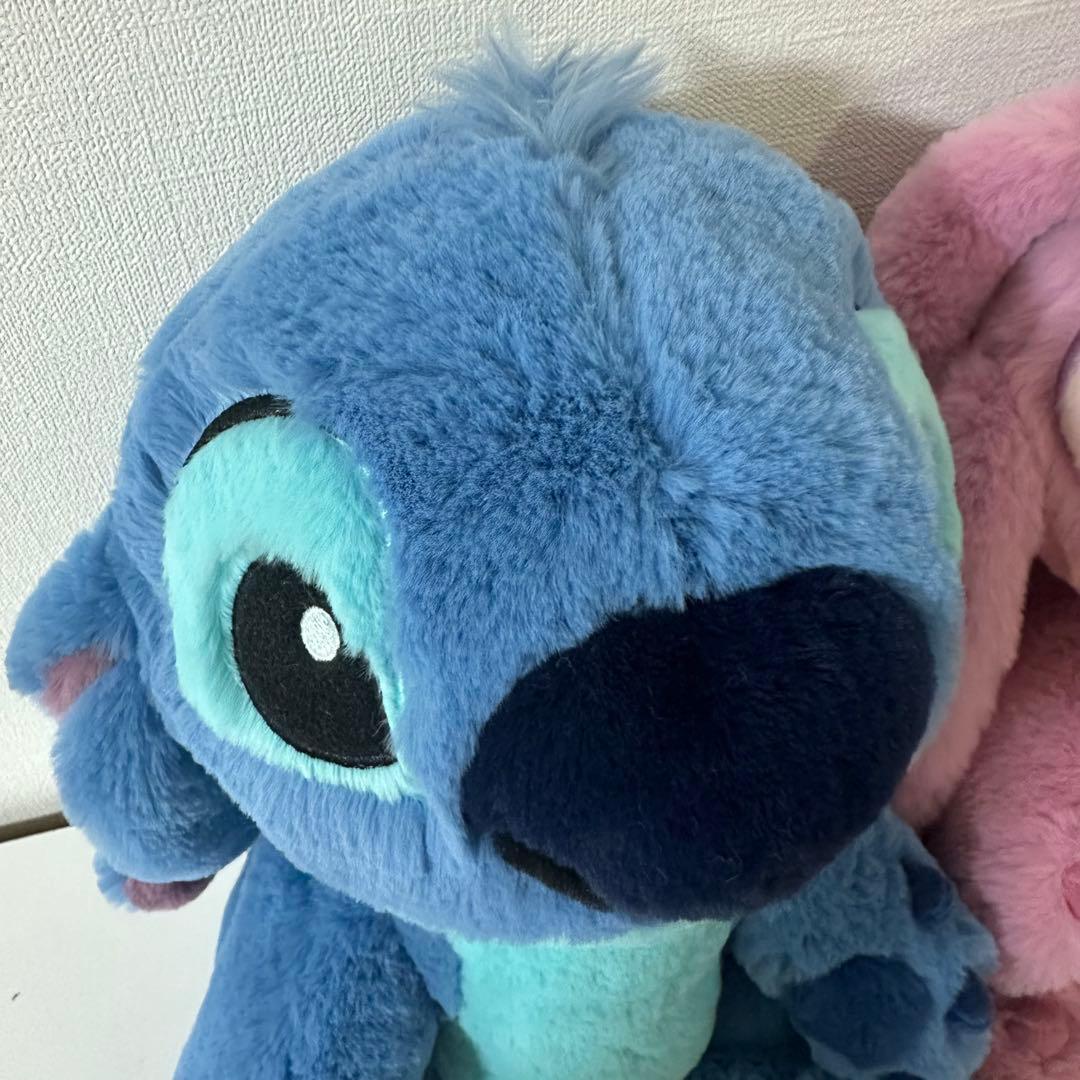 スティッチ＆エンジェル　フラッフィープラッシーぬいぐるみ