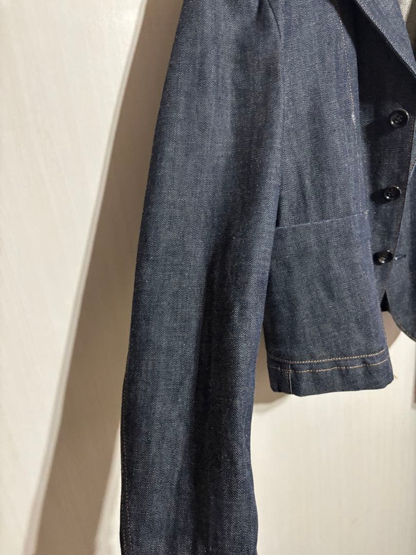 COMME des GARÇONS ダークデニム テーラードジャケット