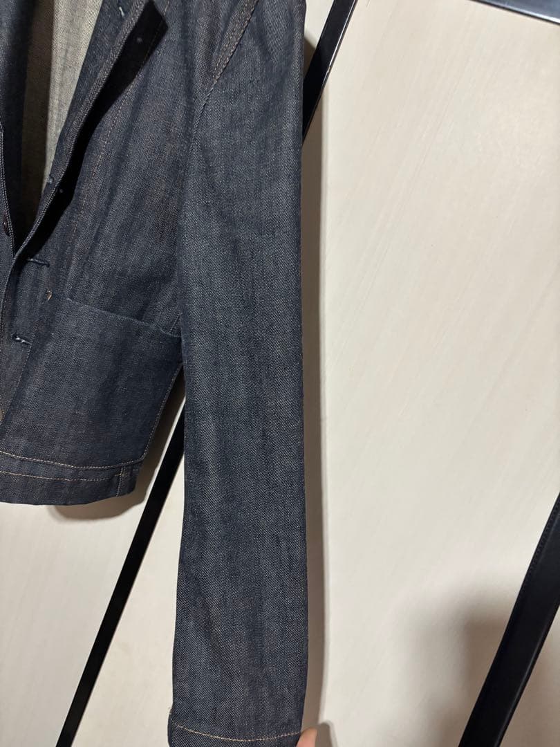 COMME des GARÇONS ダークデニム テーラードジャケット