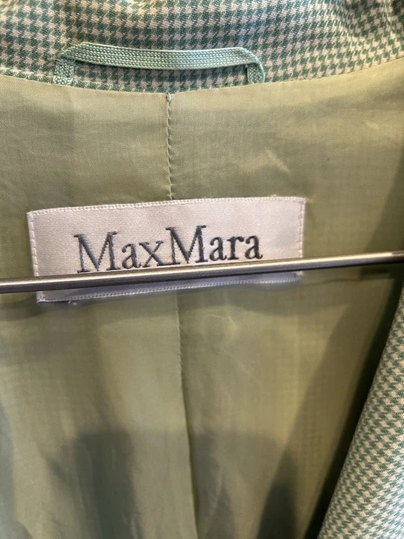 MaxMara ミントグリーン テーラードジャケット
