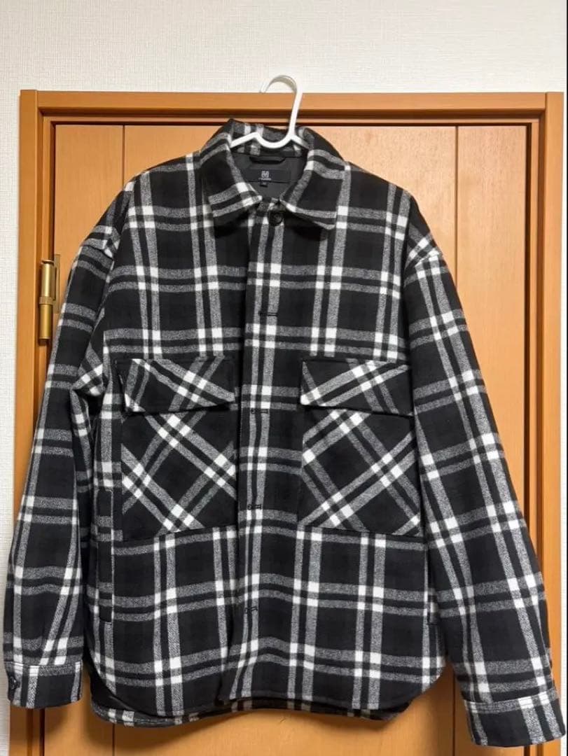 CAMBIO ワイドシルエット チェックCPOジャケット
