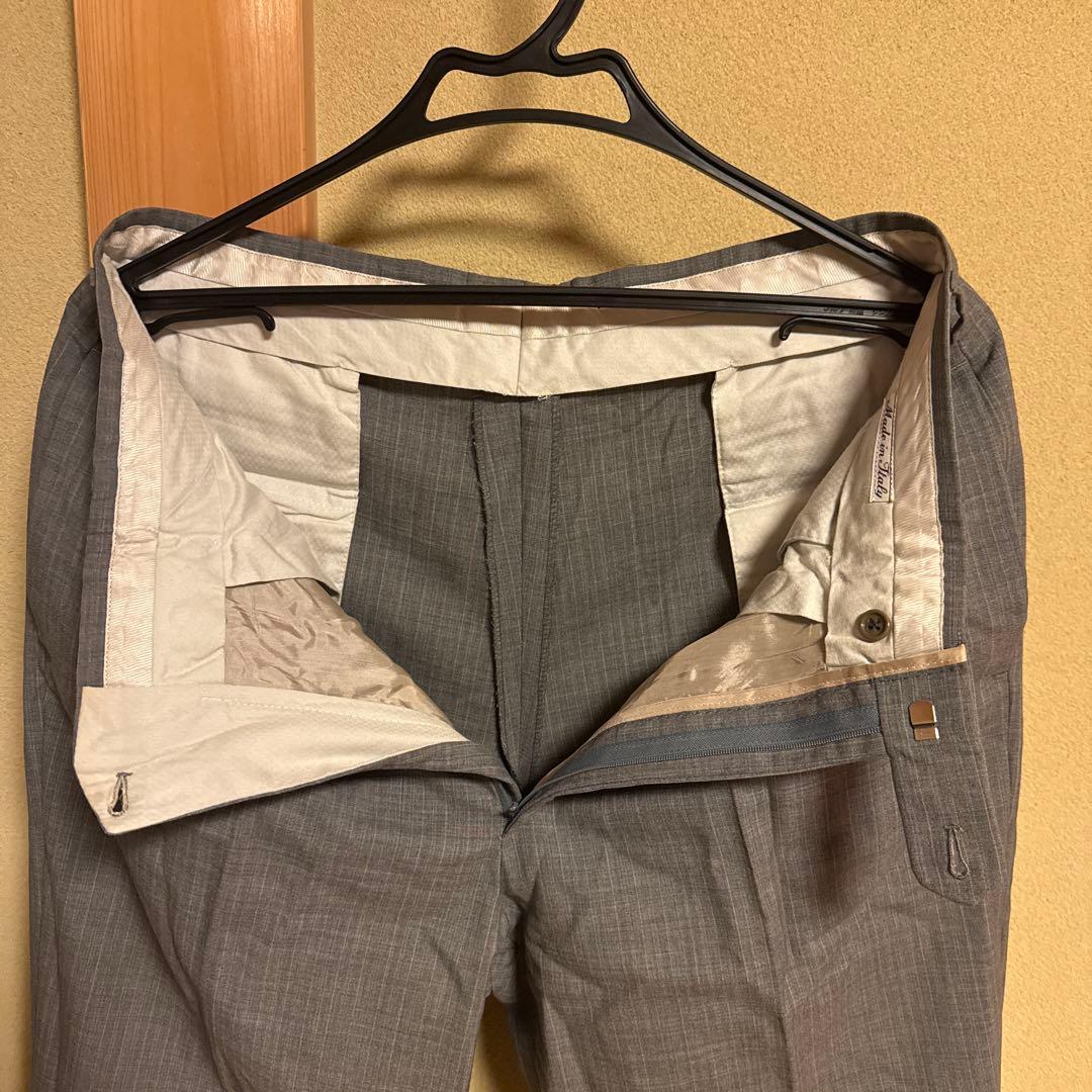 Belvest グレー スーツ上下セット