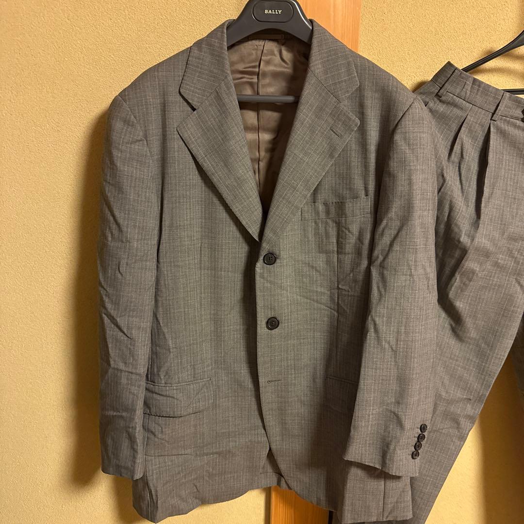 Belvest グレー スーツ上下セット