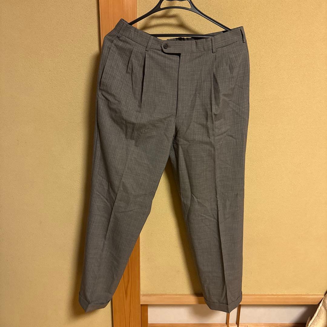 Belvest グレー スーツ上下セット