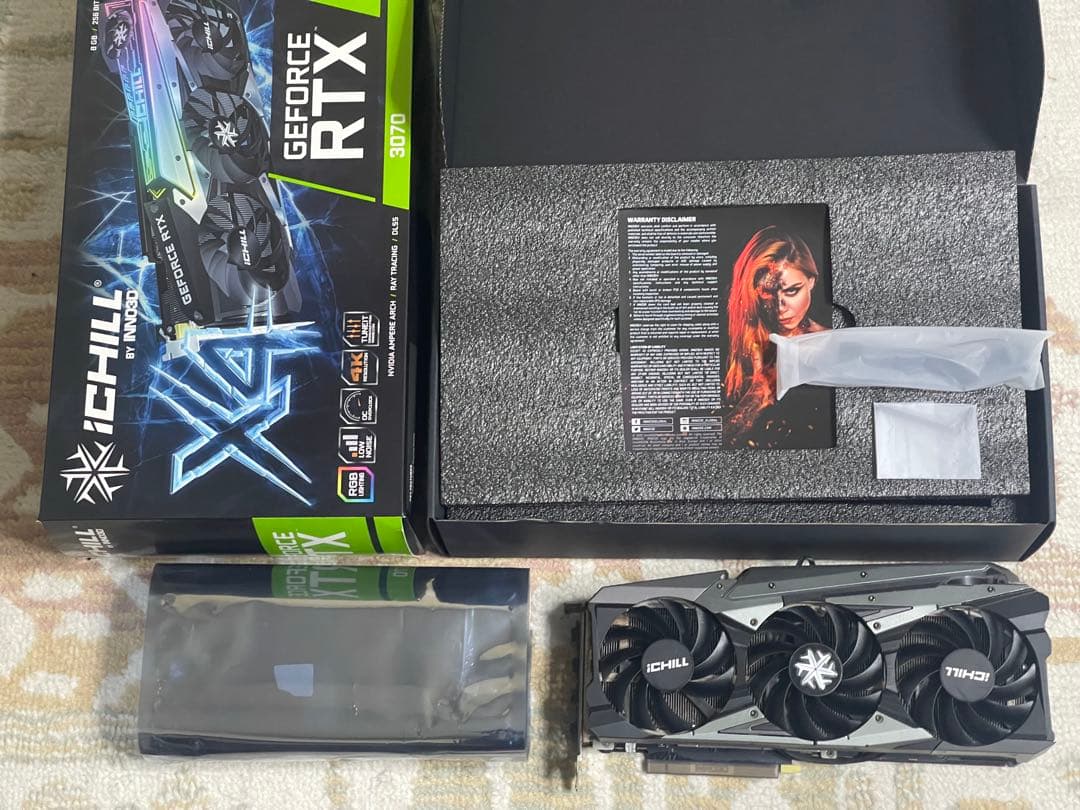 グラフィックボード・グラボ・ビデオカード iCHILL GeForce RTX 3070 8GB