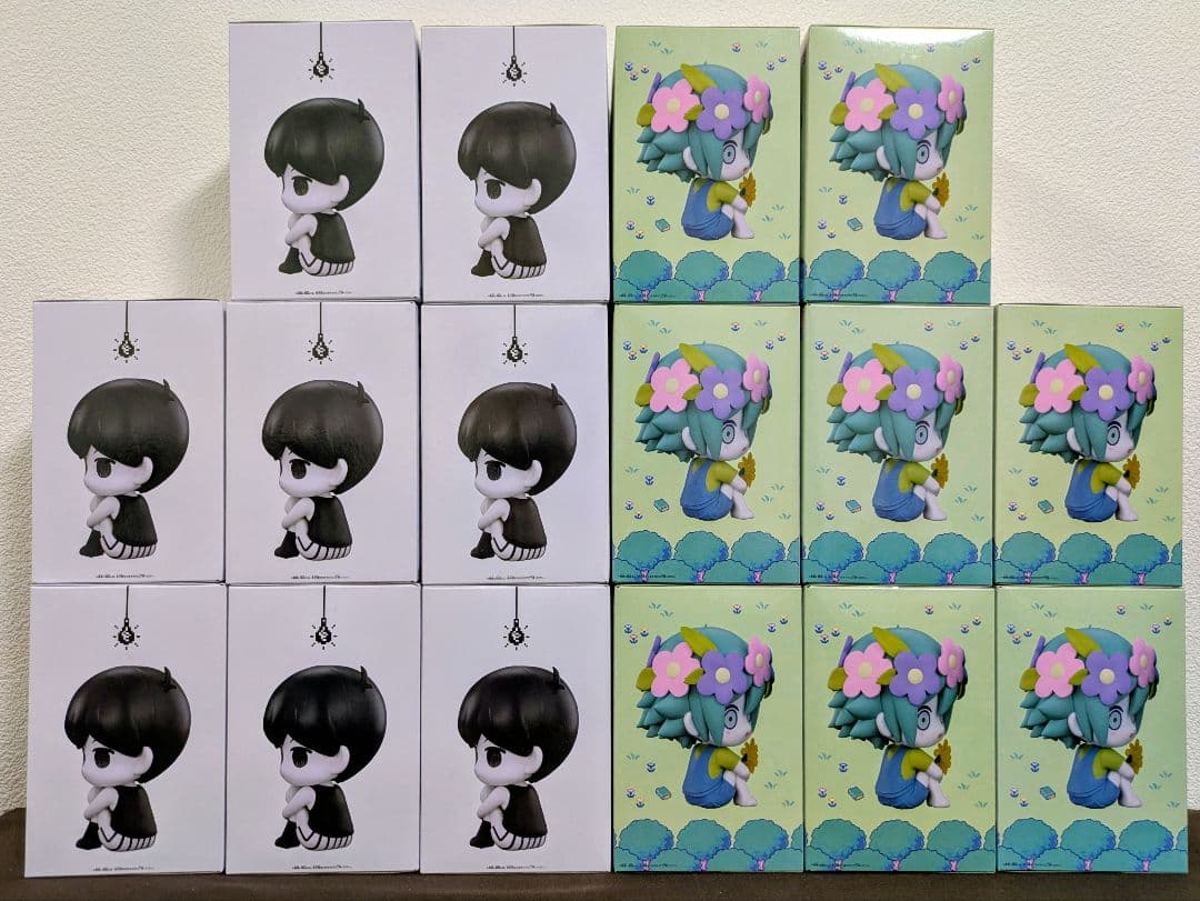 OMORI おすわりフィギュア オモリ バジル 16体セット