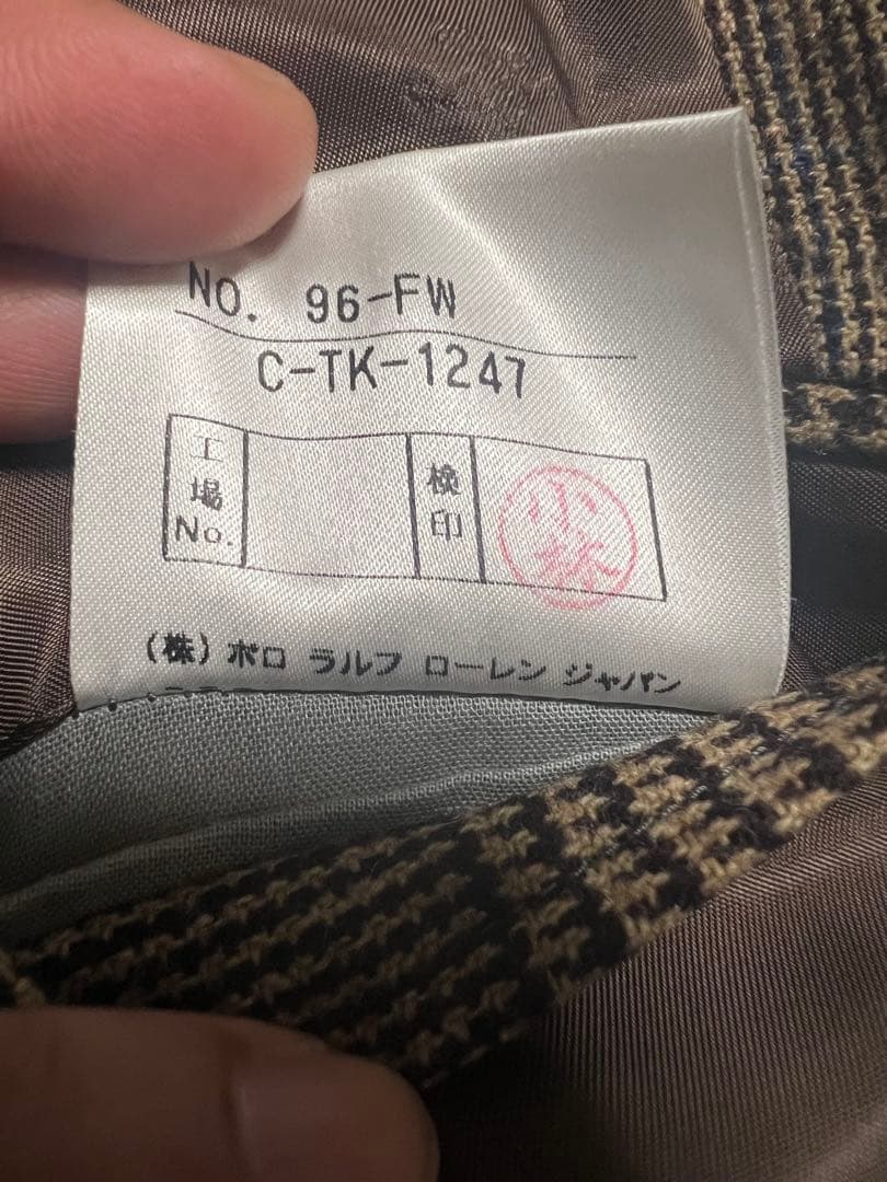 Polo by Ralph Lauren ダブルブレスト テーラードジャケット