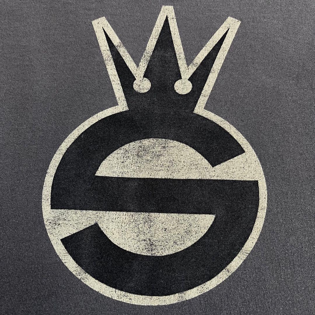 “鬼フェード” old stussy 80s 黒タグ Sクラウン Tシャツ L