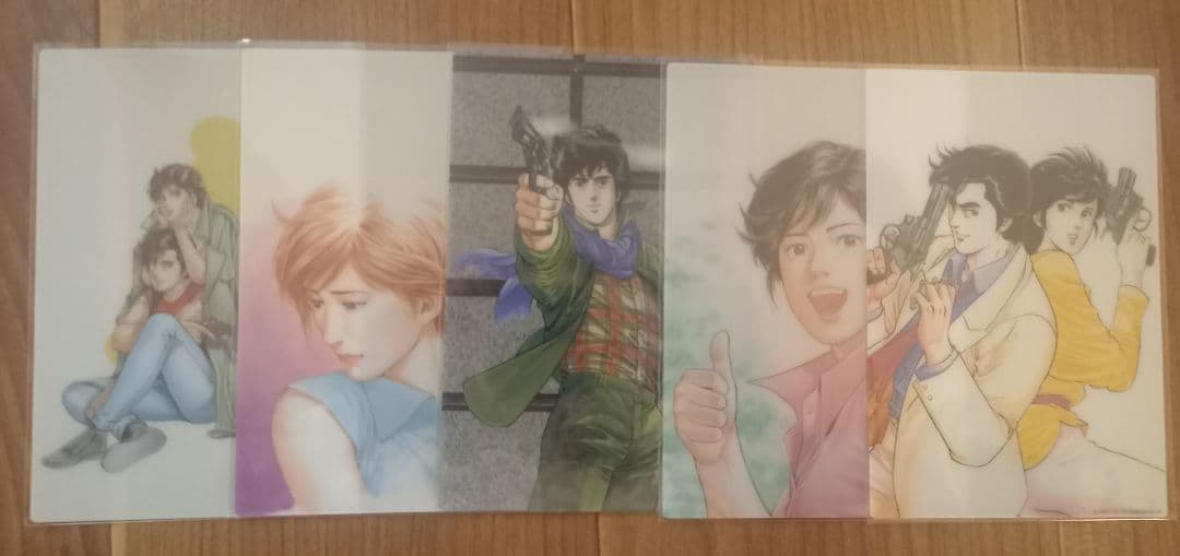 シティーハンター クリアカードコレクション 17種セット 収納フォルダ1冊