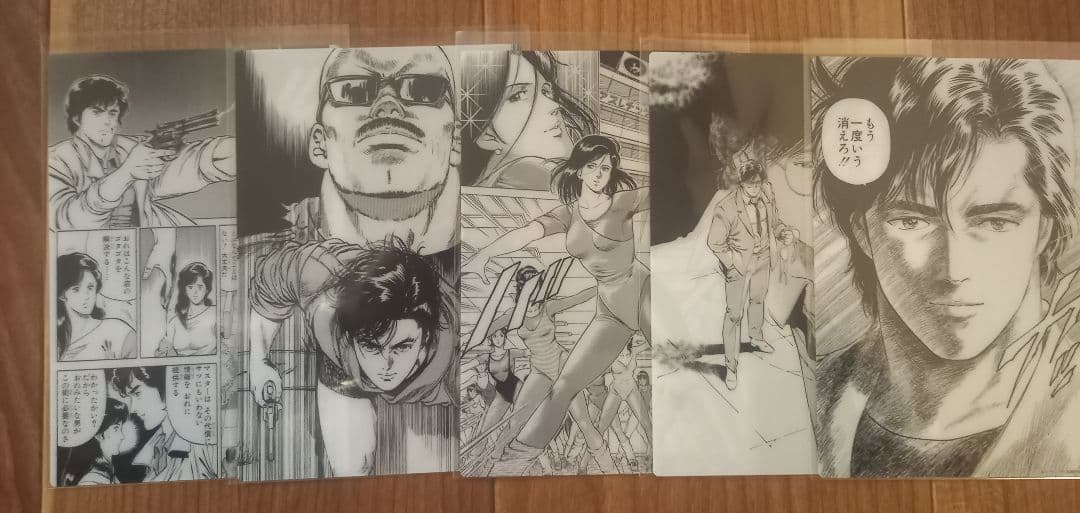 シティーハンター クリアカードコレクション 17種セット 収納フォルダ1冊