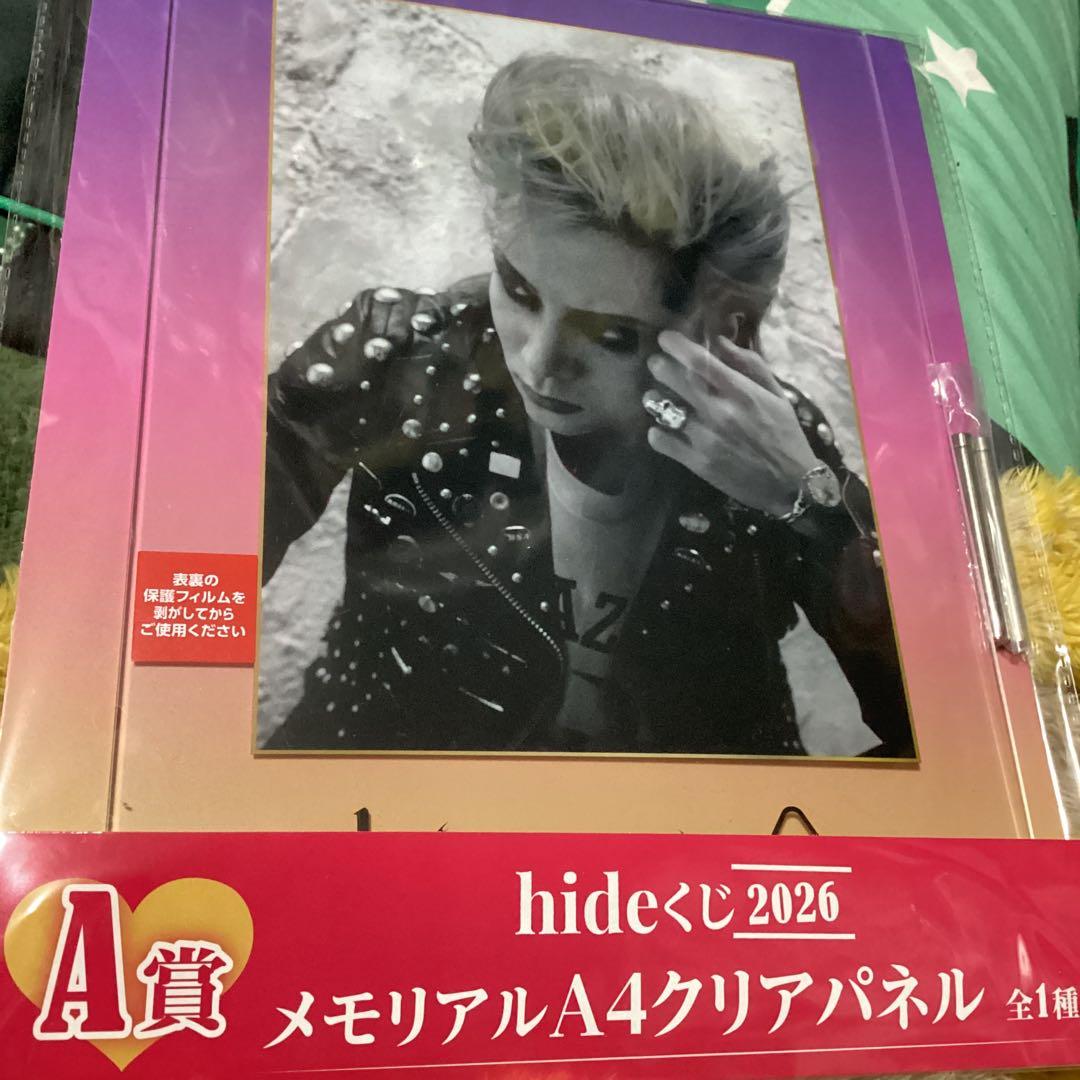 hide一番くじ　A賞パネル　E賞2点 今朝までお値下げ致します