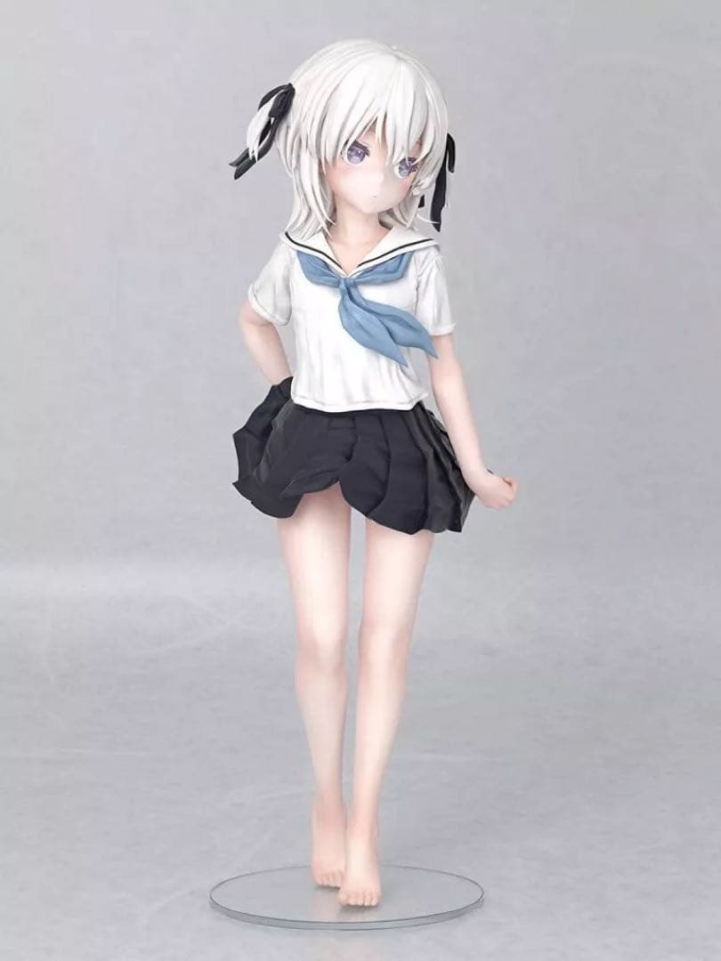 【新品同様】眞白いこね フィギュア 1/5スケール かぷりちお 色素薄いJC
