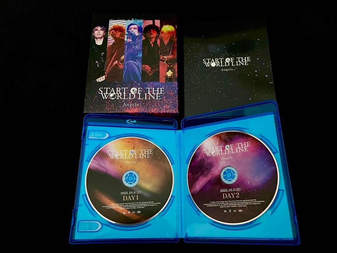 Blu-ray Angelo 「START OF THE WORLD LINE」